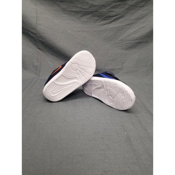 Nike Omni Multi-Court Sneakers Slip-On Blue Orange Size 8 DISPLAY MODEL! - Picture 6 of 6